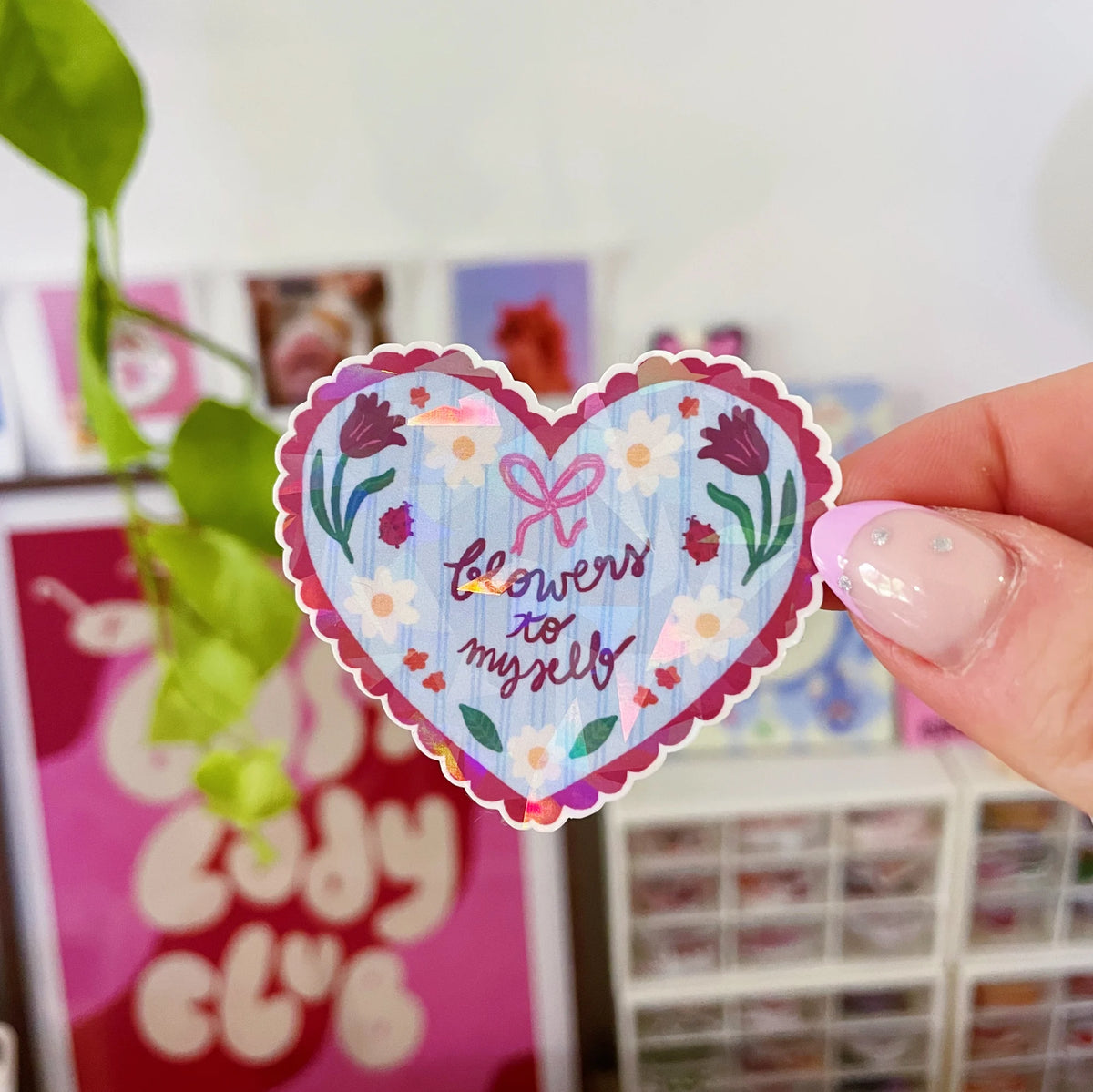 Sticker - Flowers to myself