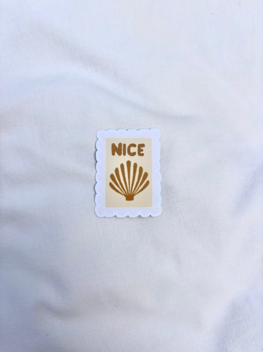 Sticker - Timbre Nice