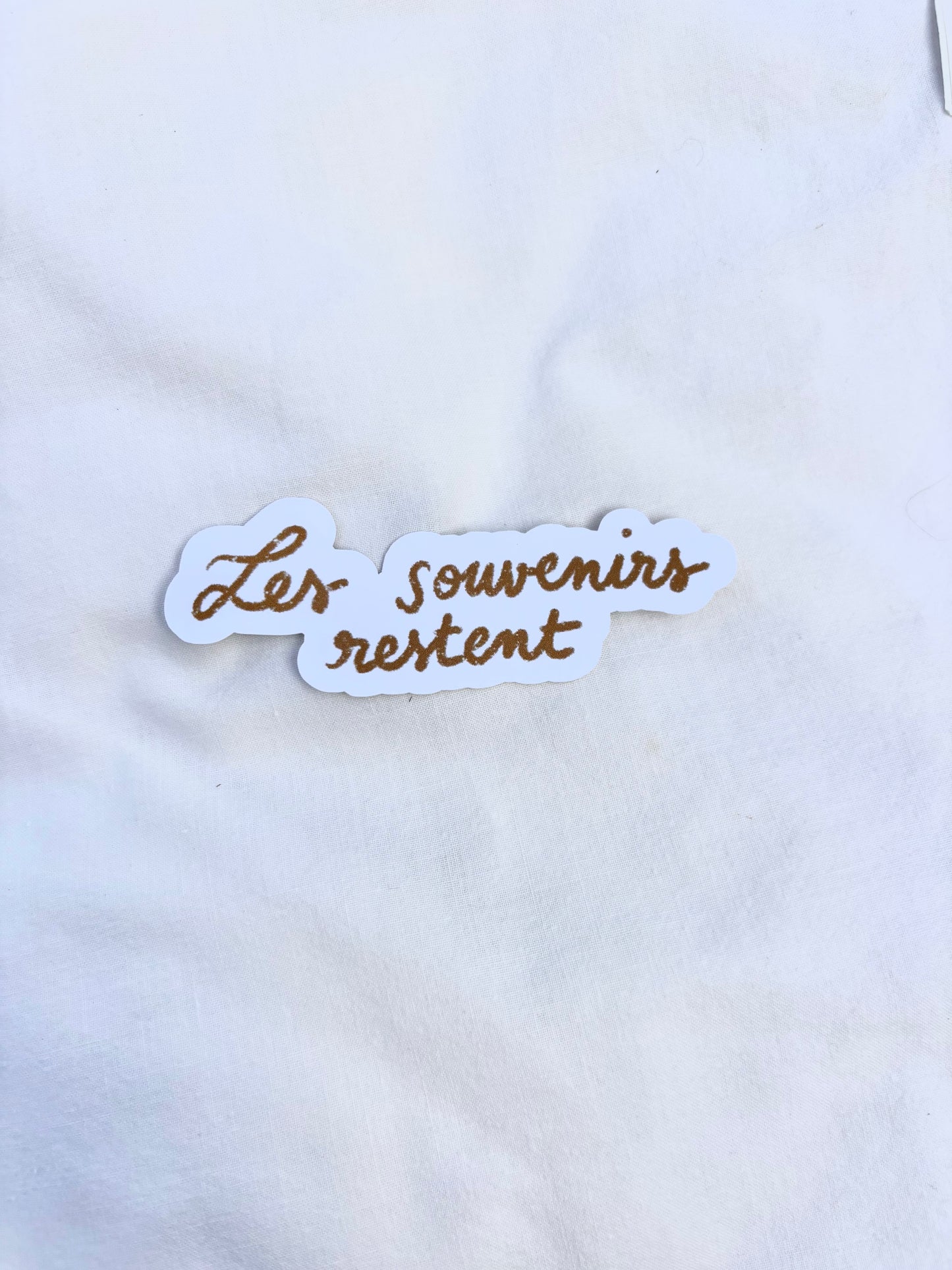 Sticker - Les souvenirs restent