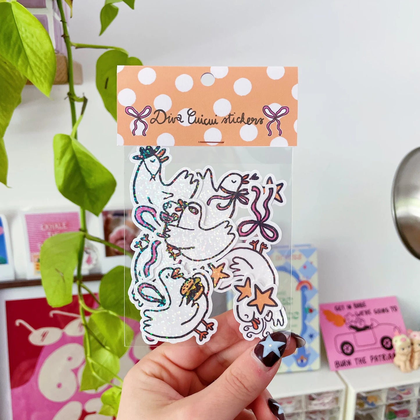 Pack de Stickers - Diva Cui Cui
