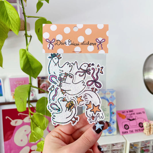 Pack de Stickers - Diva Cui Cui