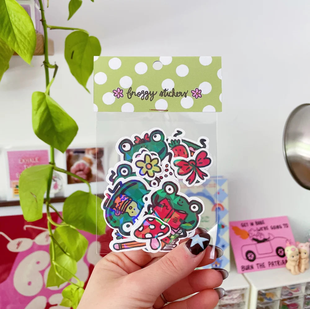Pack de stickers - Froggy