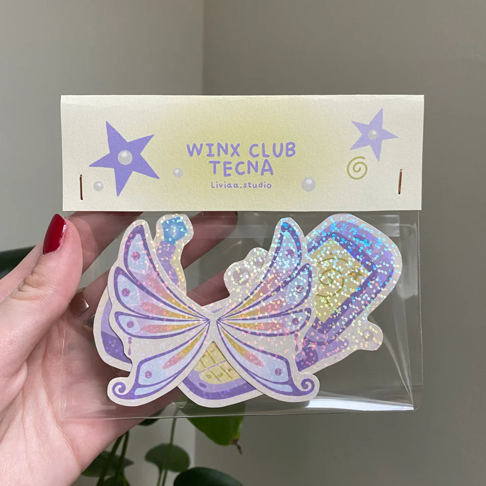 Pack de stickers Winx - Tecna