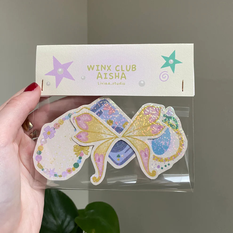Pack de stickers Winx - Aïsha