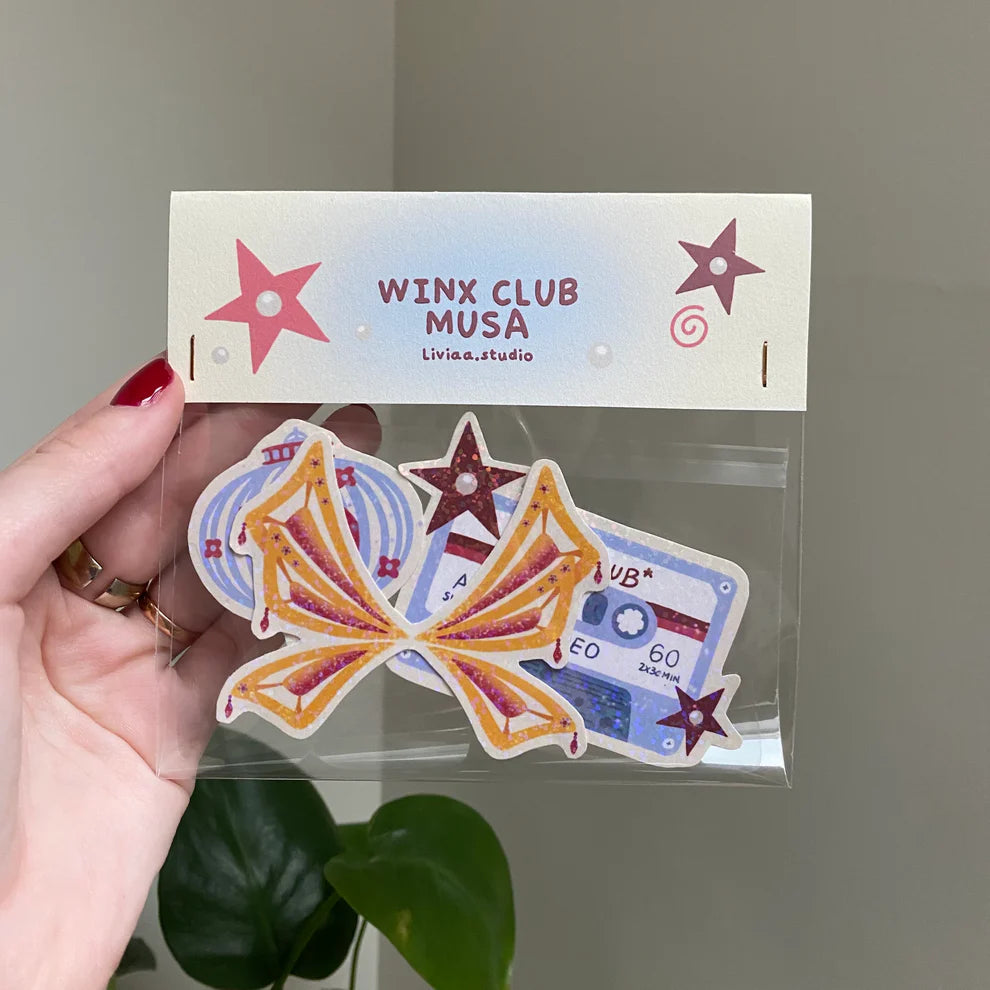 Pack de stickers Winx - Musa