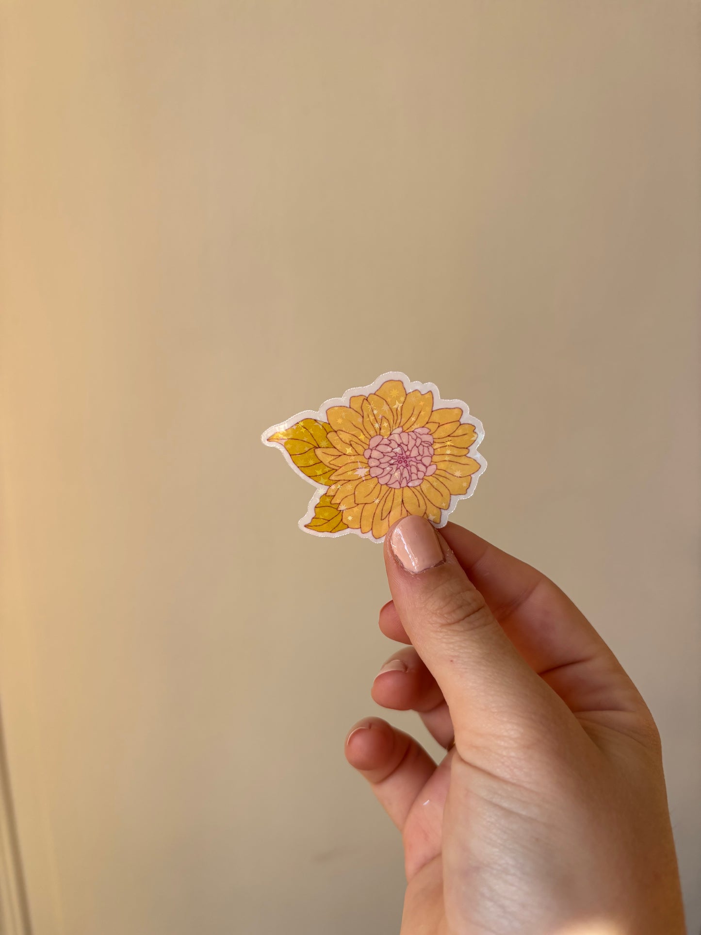 Stickers - Fleur Jaune