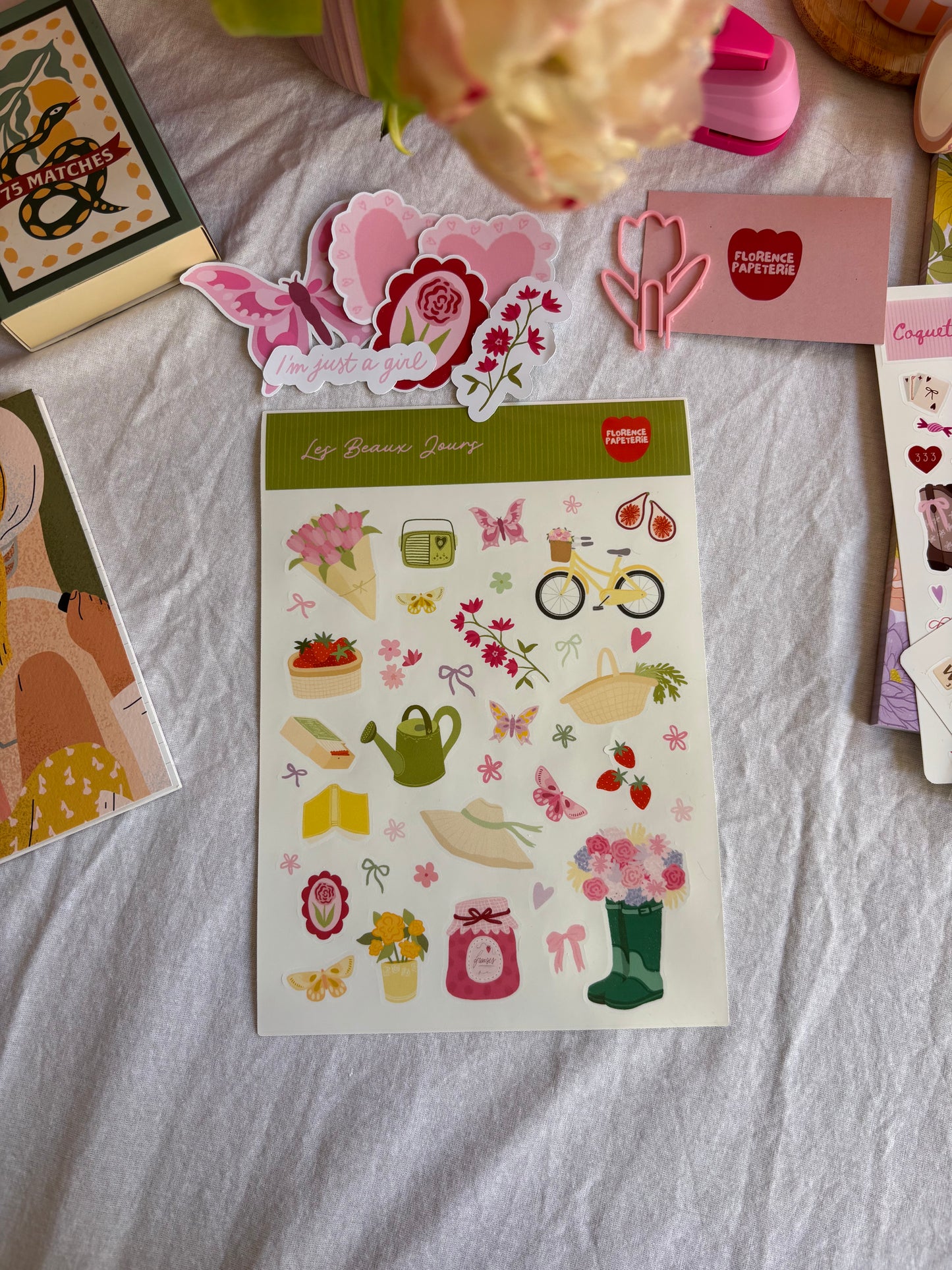 Planche de stickers - Les Beaux Jours