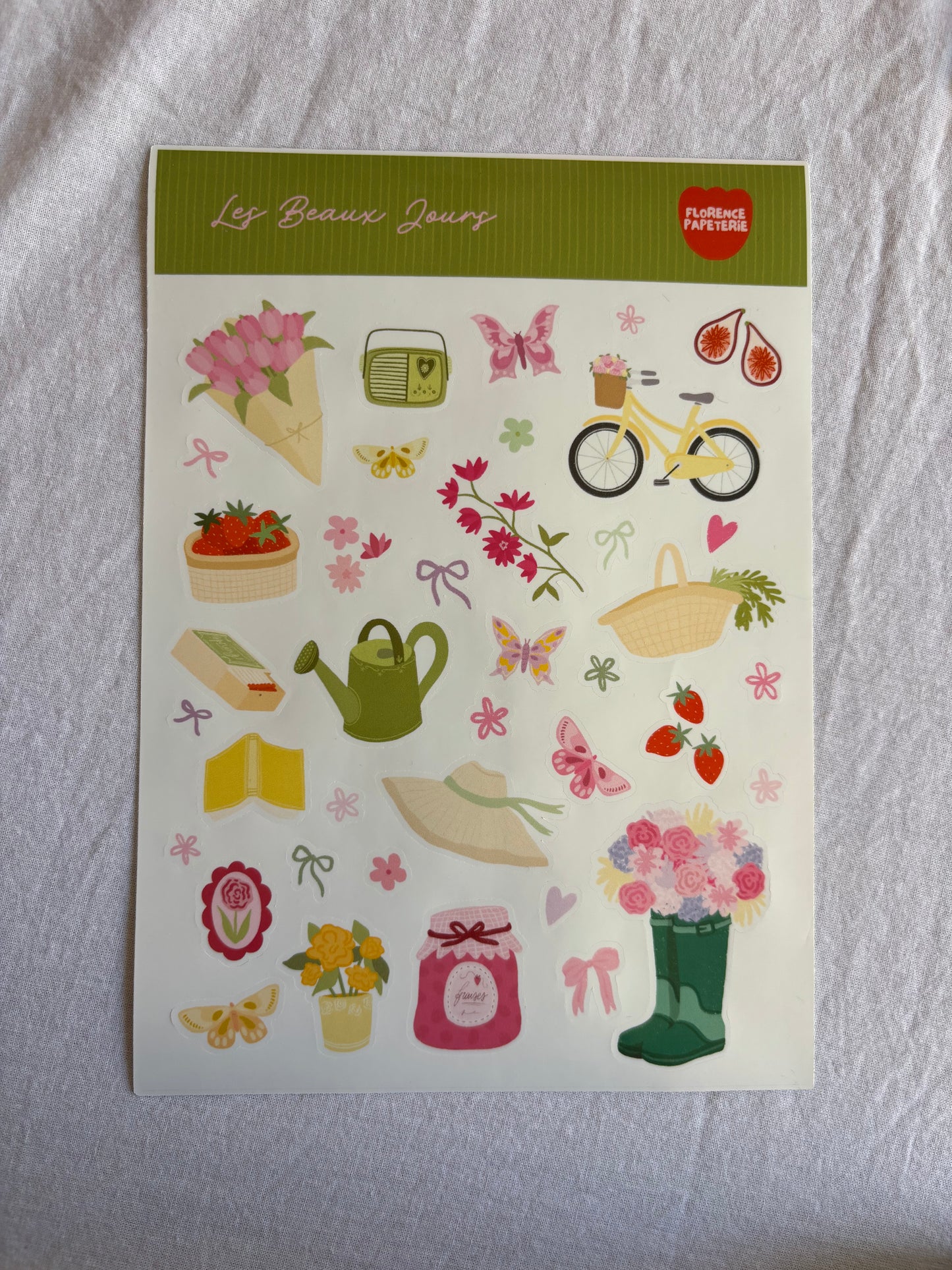 Planche de stickers - Les Beaux Jours
