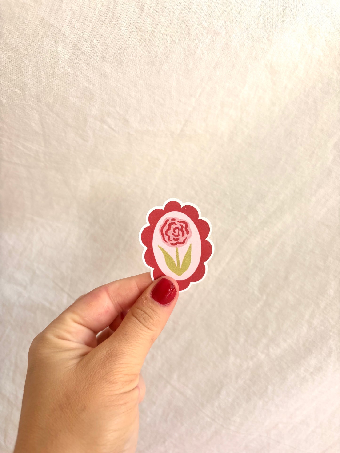 Sticker - Timbre Fleuri