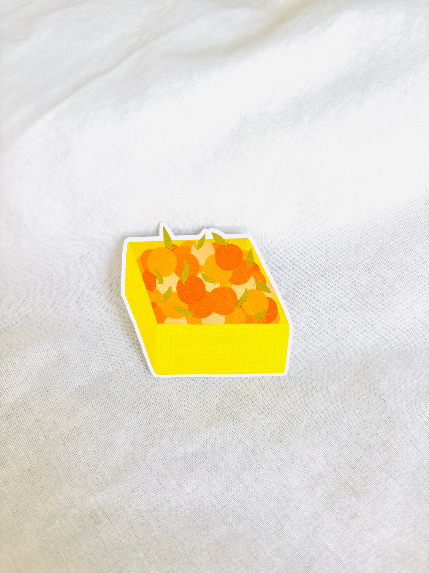 Sticker - Barquette d'oranges