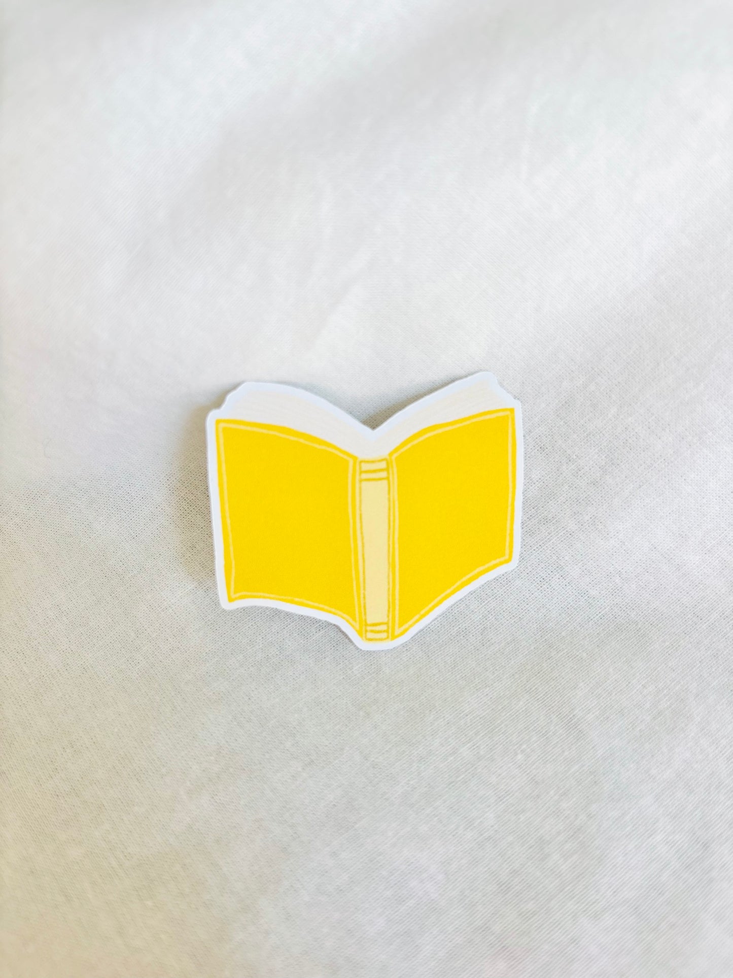 Sticker - Livre jaune
