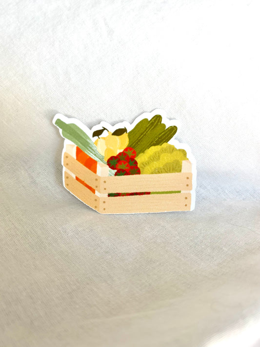 Sticker - Cagette de légumes