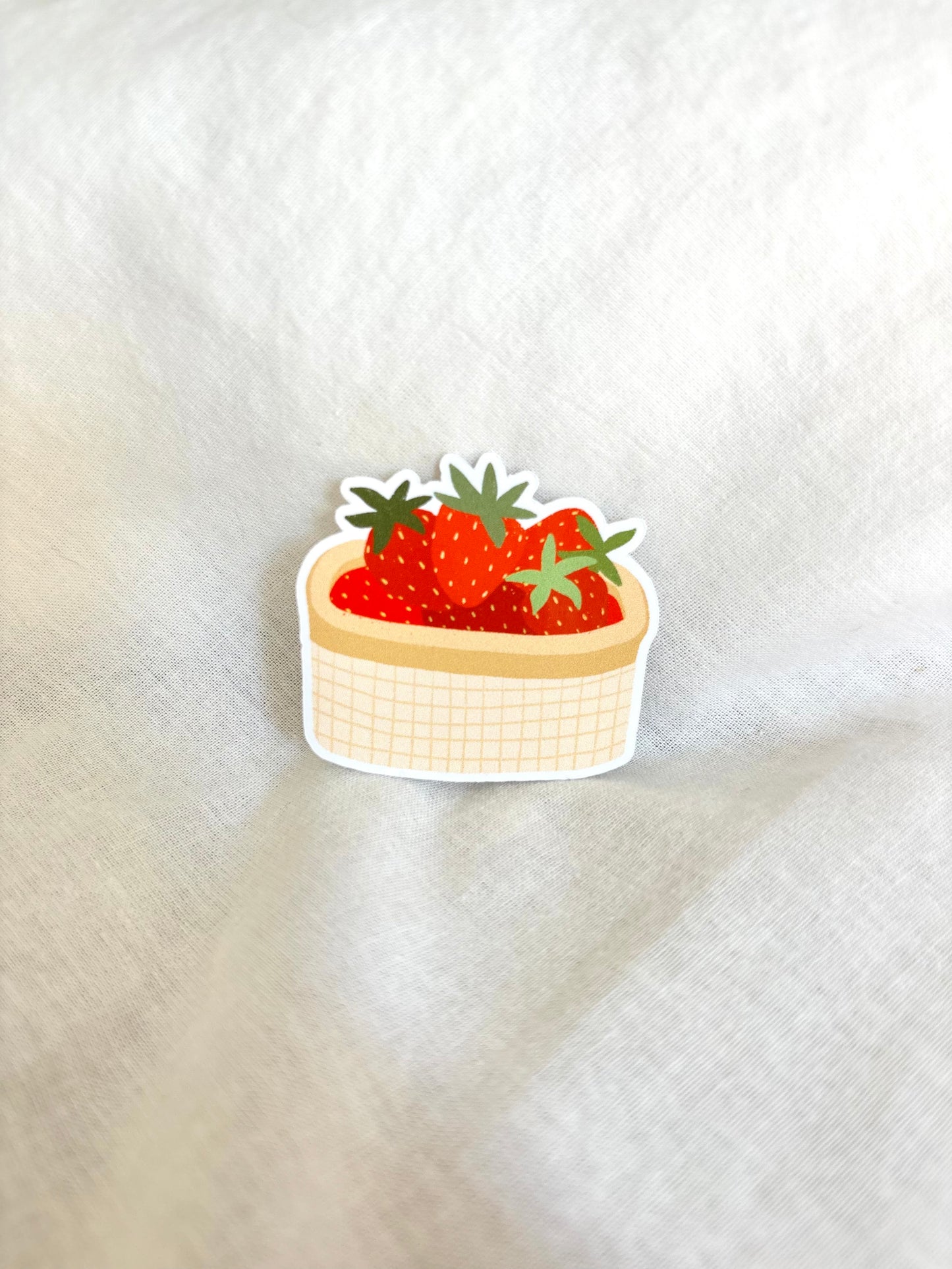Sticker - Fraises du marché
