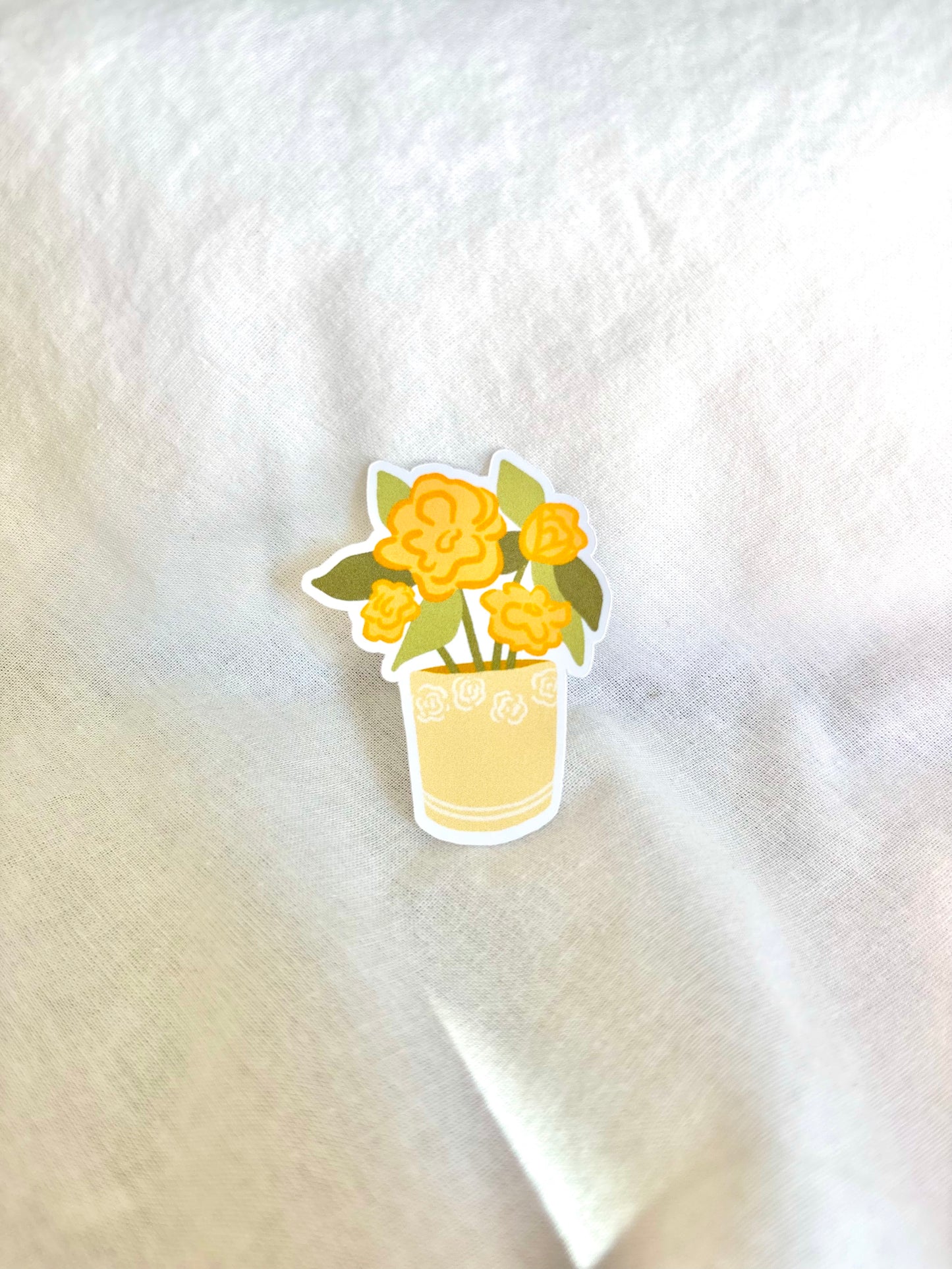 Sticker - Pot de fleur