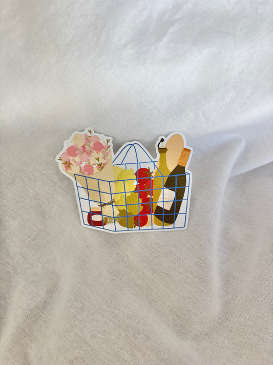Sticker - Panier