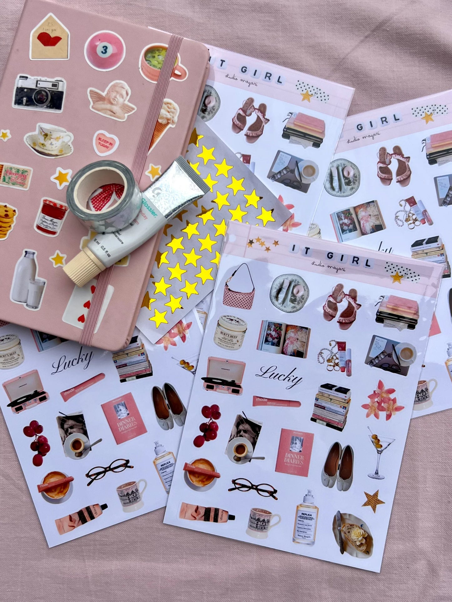 Planche de stickers - It Girl