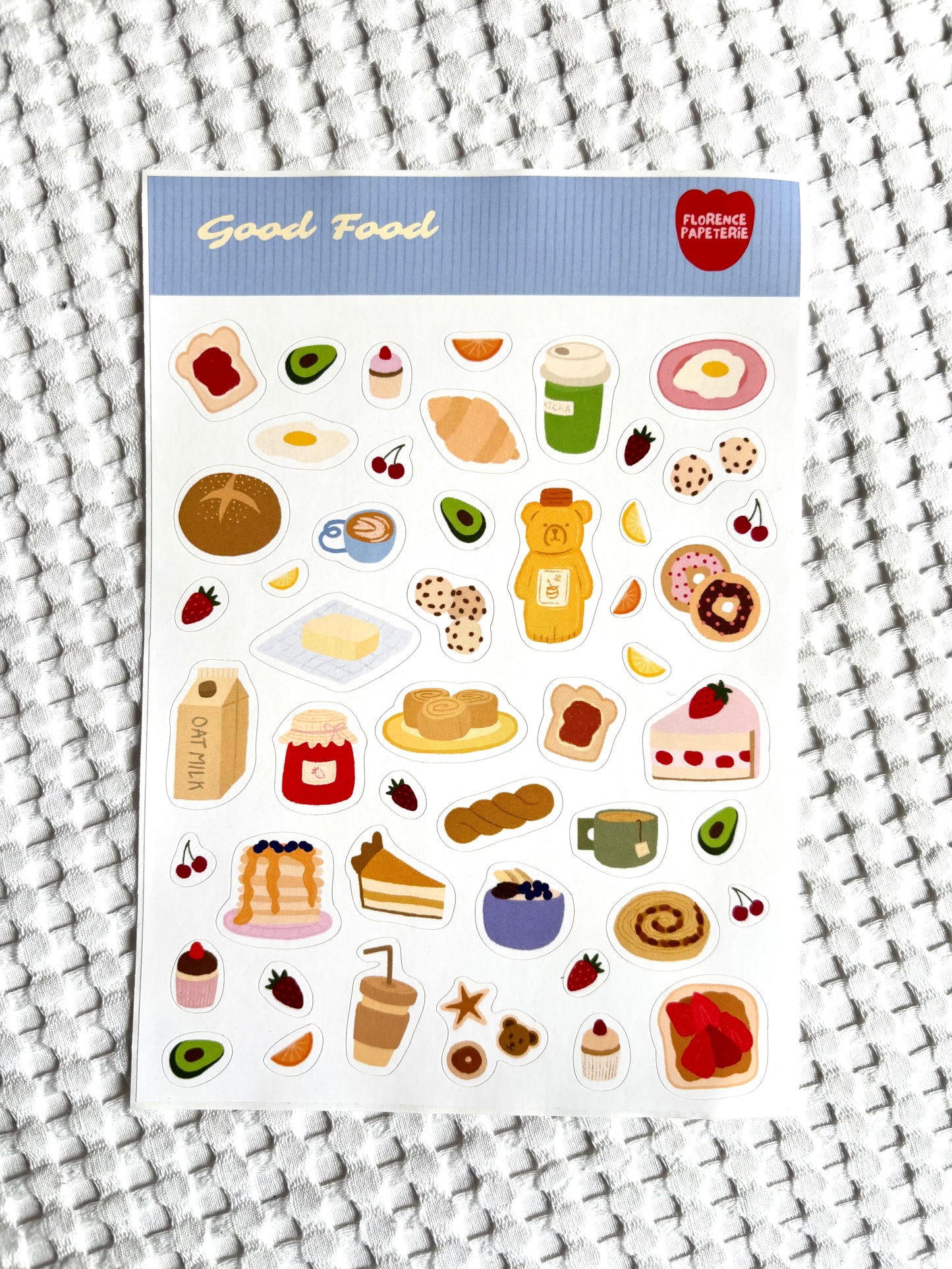 Planche de stickers - Good Food