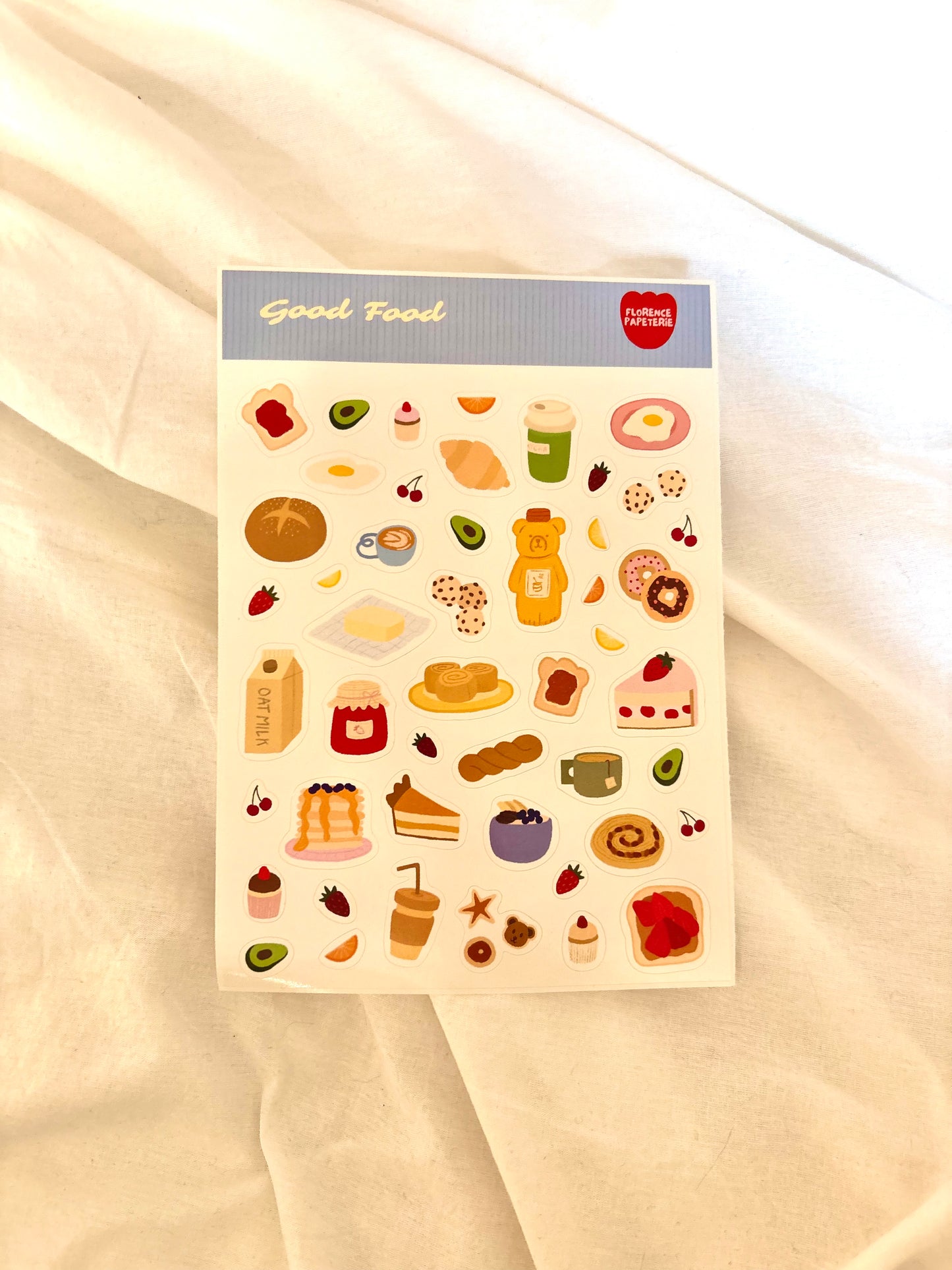 Planche de stickers - Good Food