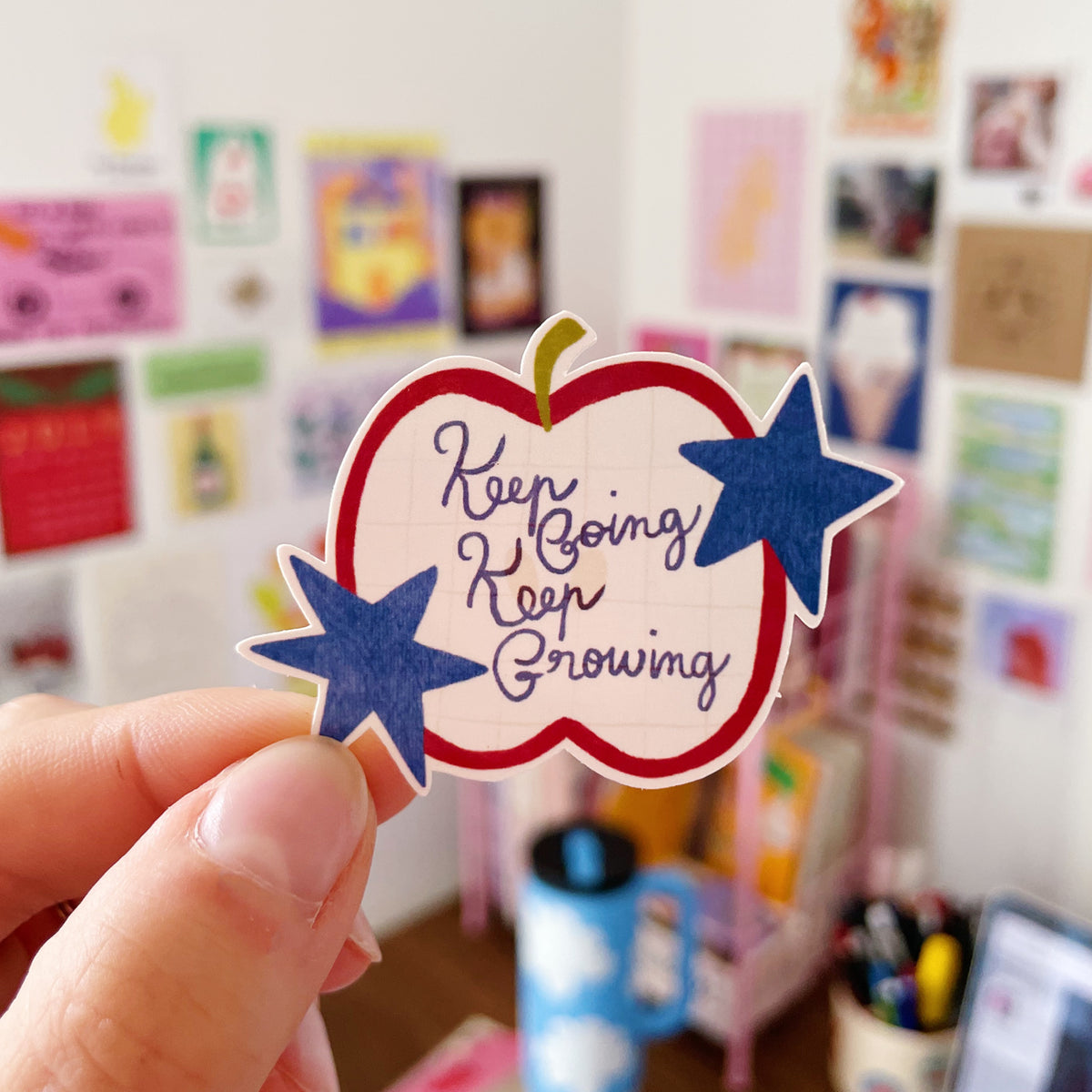 Sticker - Keep going keep growing