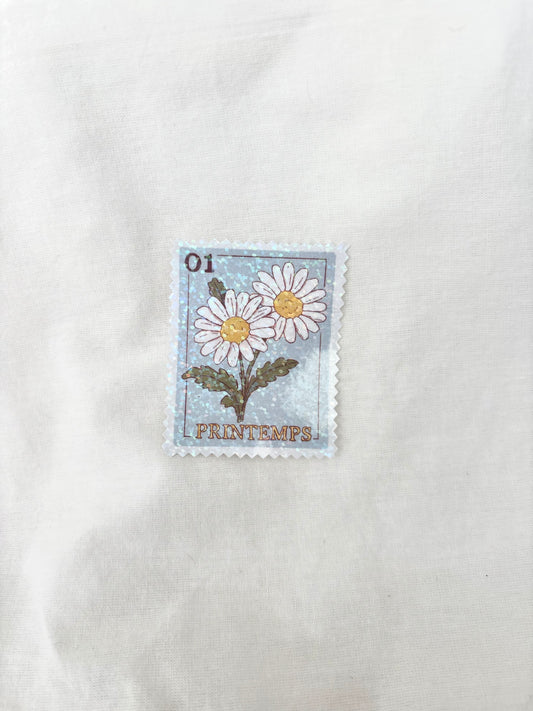 Sticker - Timbre printemps
