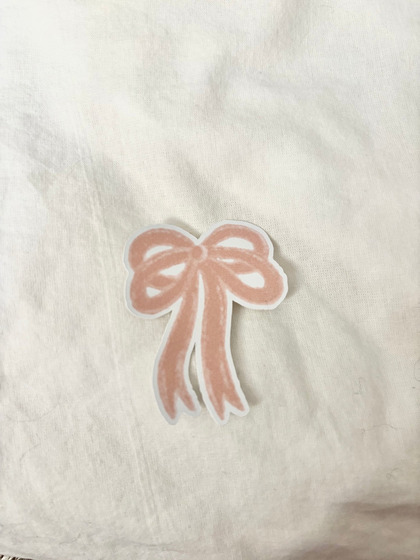 Sticker - Noeud beige