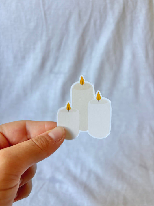 Sticker - Bougies
