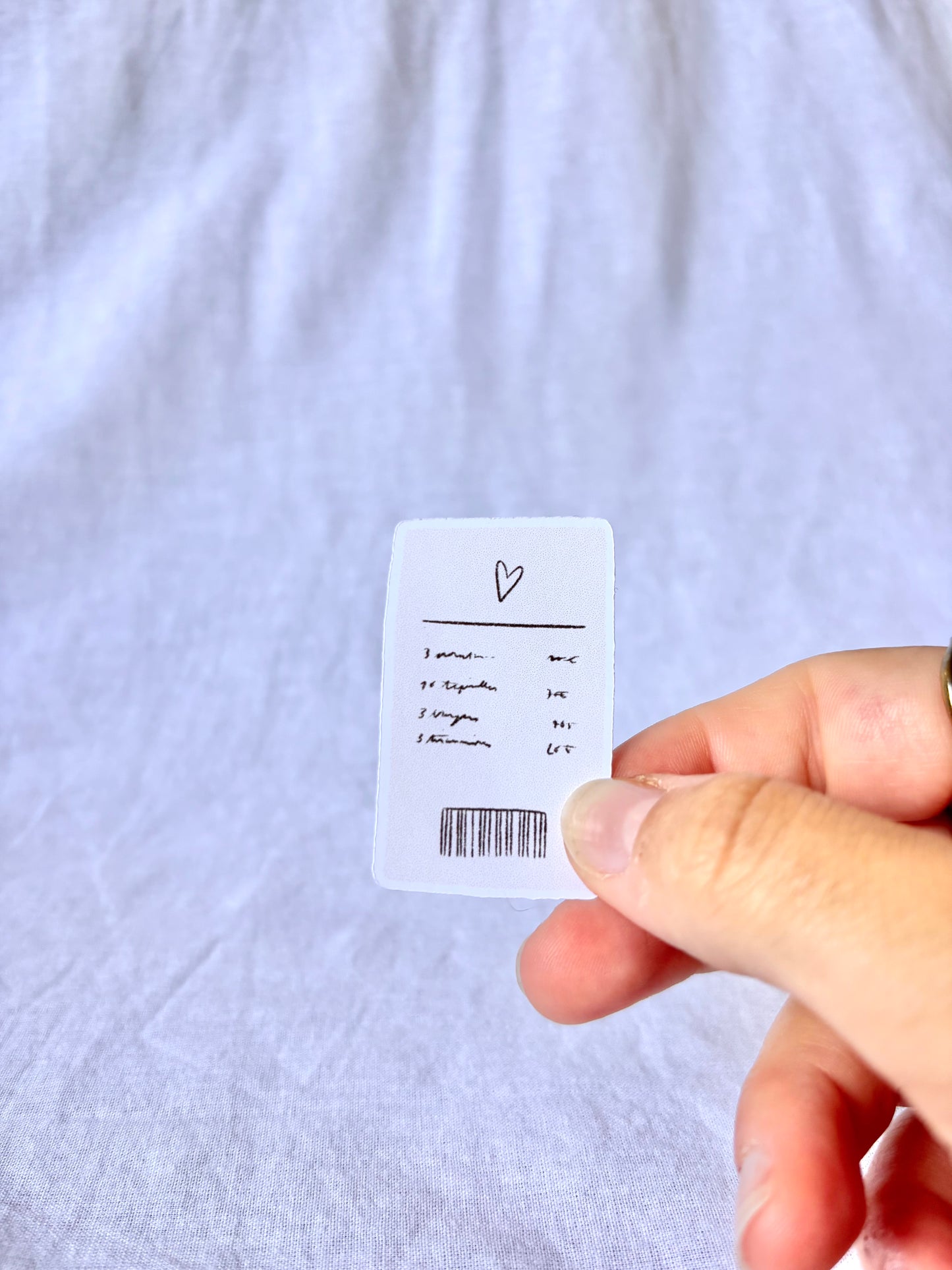Sticker - Ticket de caisse