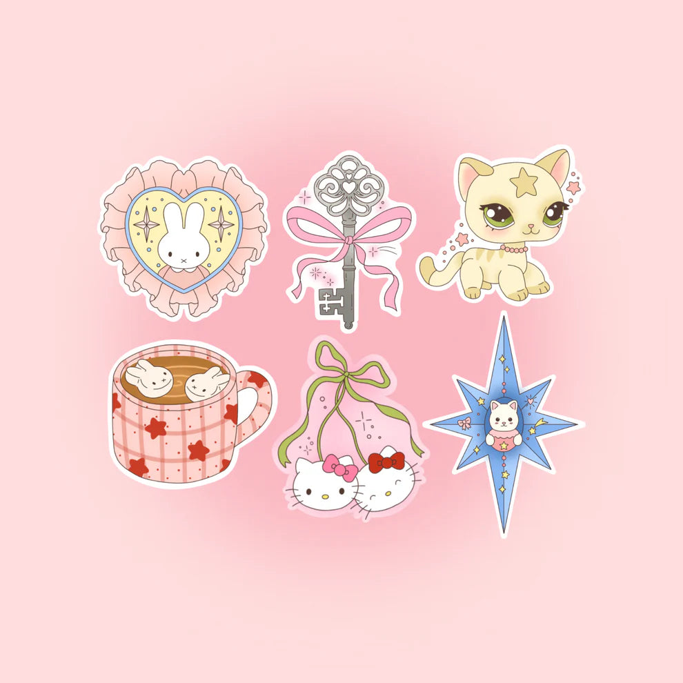 Pack de stickers - Douceur