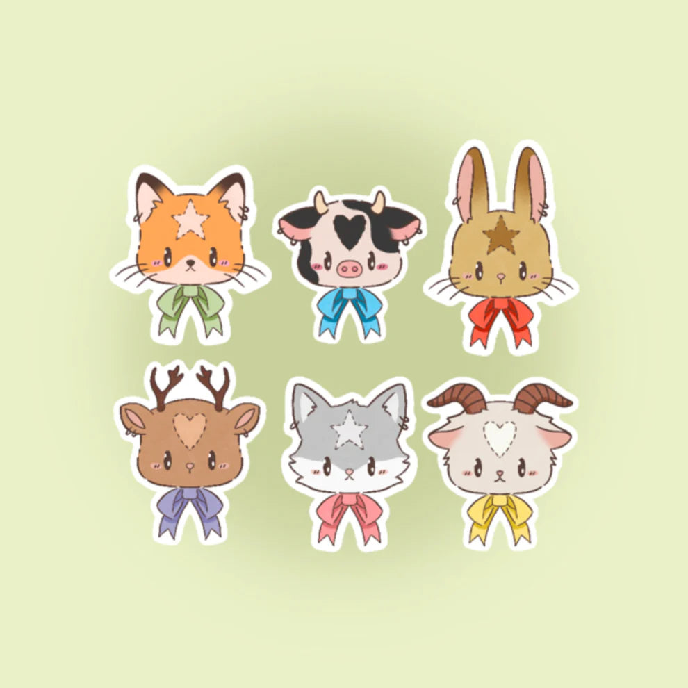 Sticker Mystère - Animal sauvage
