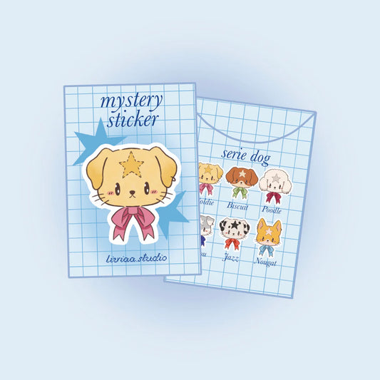 Sticker Mystère - Chiens