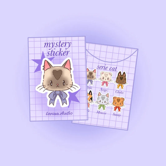 Sticker Mystère - Chat
