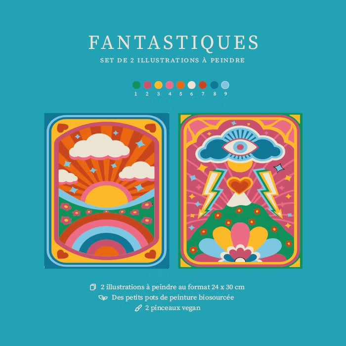 Peintures sur numéros - Fantastiques