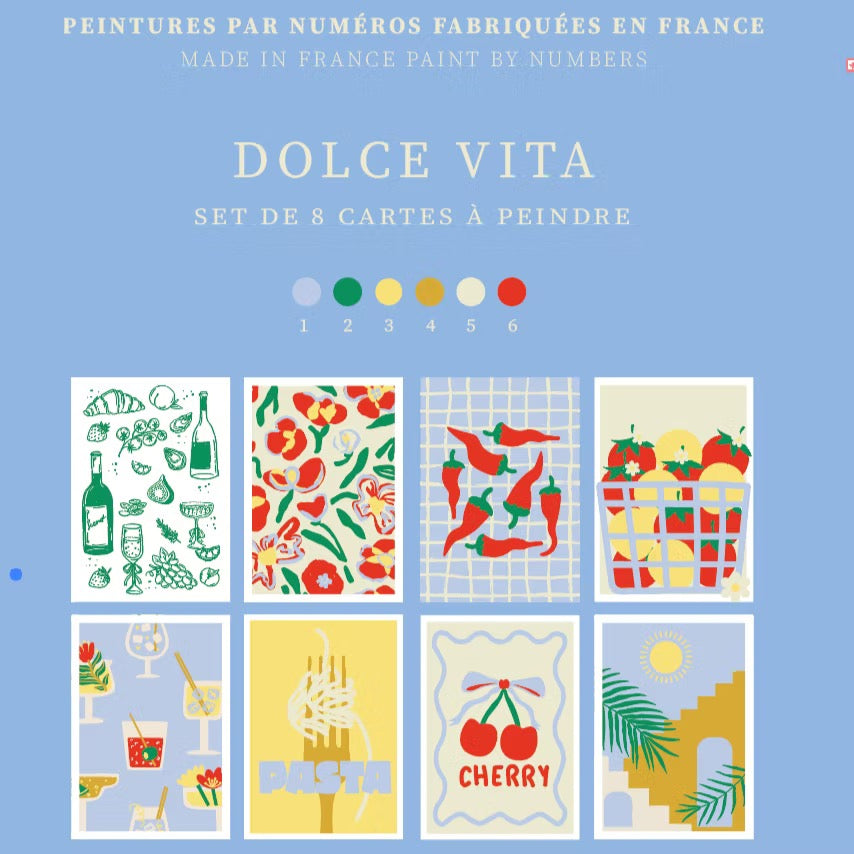 Peintures sur numéros - Dolce Vita