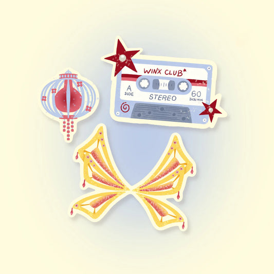 Pack de stickers Winx - Musa