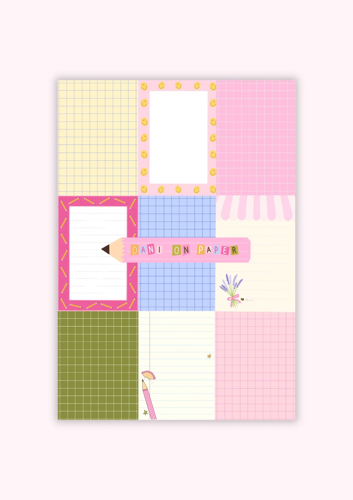 Feuilles de bloc-notes A7