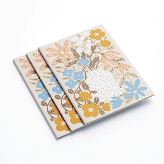 Carnet de notes - Myosotis & Capucine