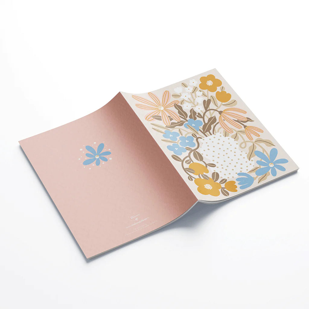 Carnet de notes - Myosotis & Capucine