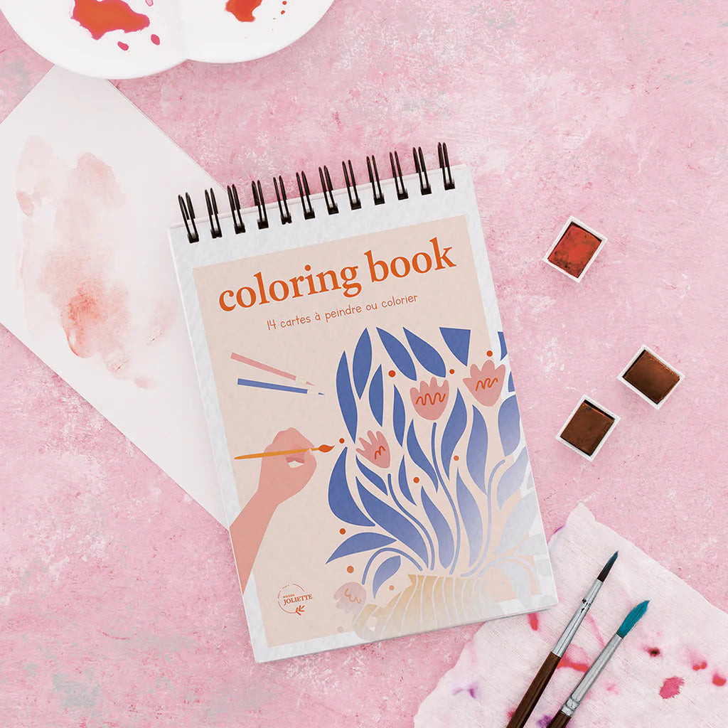Carnet de coloriage - Floral #2