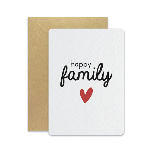 Carte - Happy family