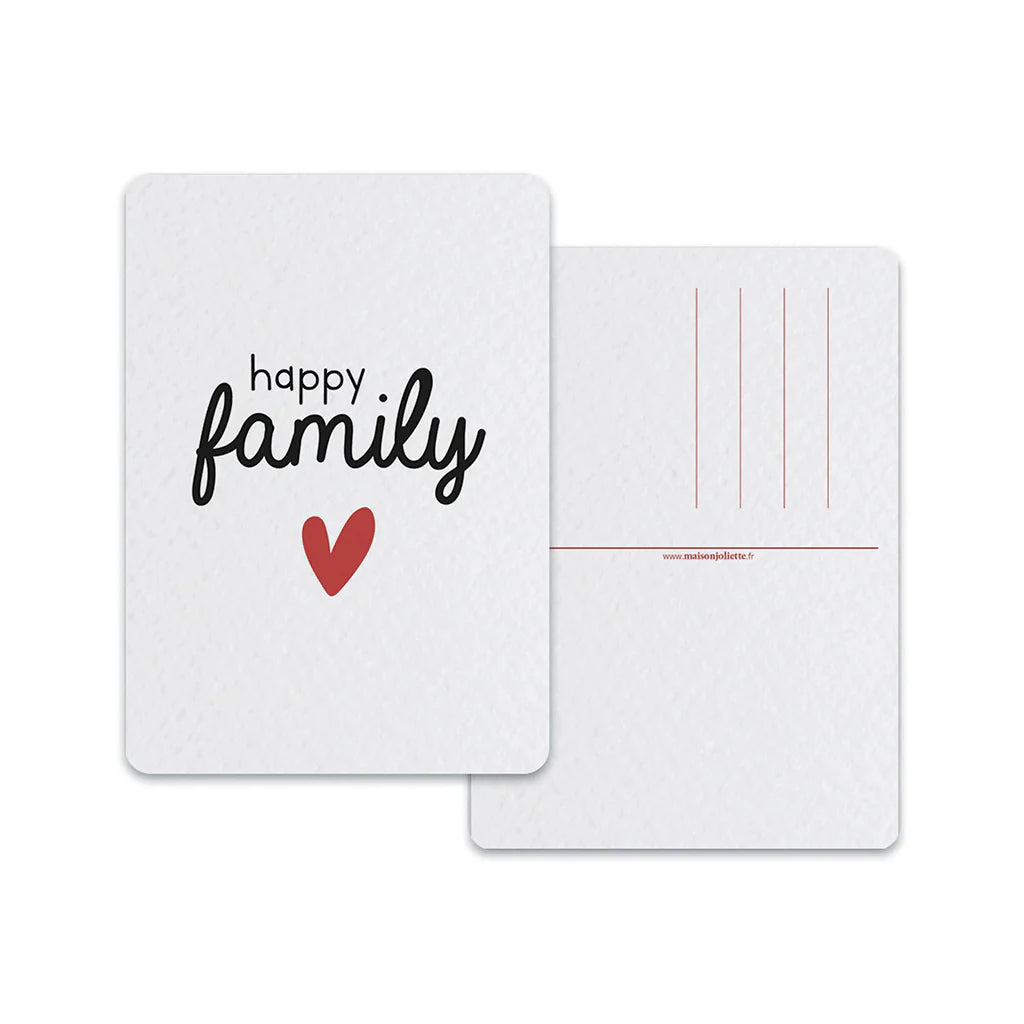 Carte - Happy family