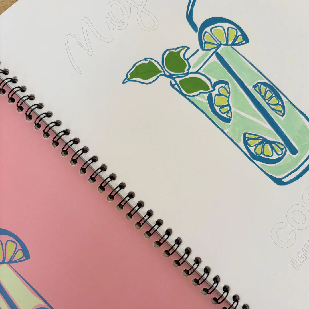 Carnet de coloriage - Un air d'été