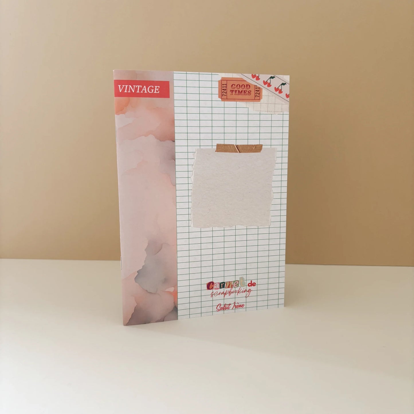 Carnet de scrapbooking - Vintage