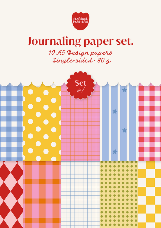Scrapbook Paper - Set 1