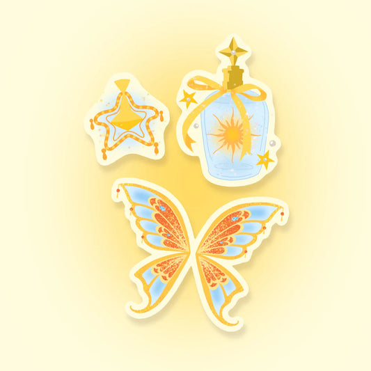Pack de stickers Winx - Stella