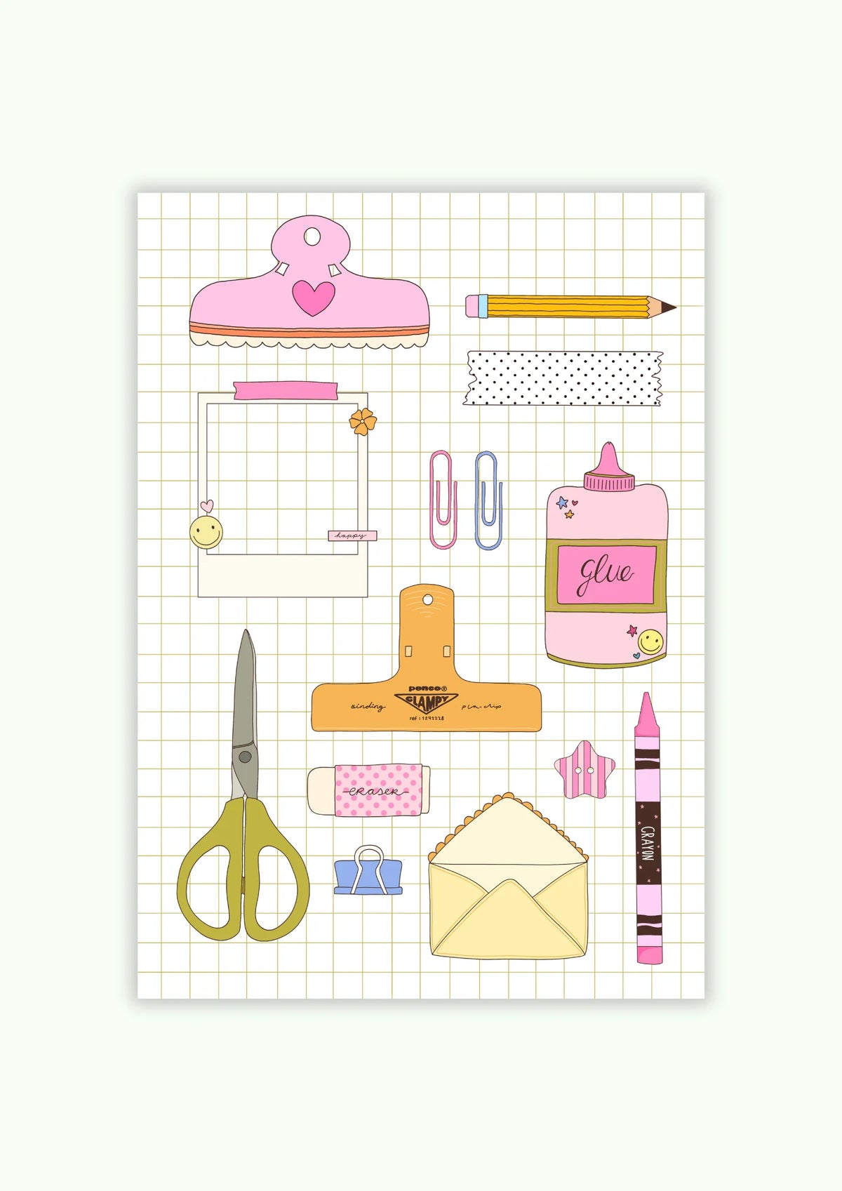 Planche de stickers - Journal Supplies
