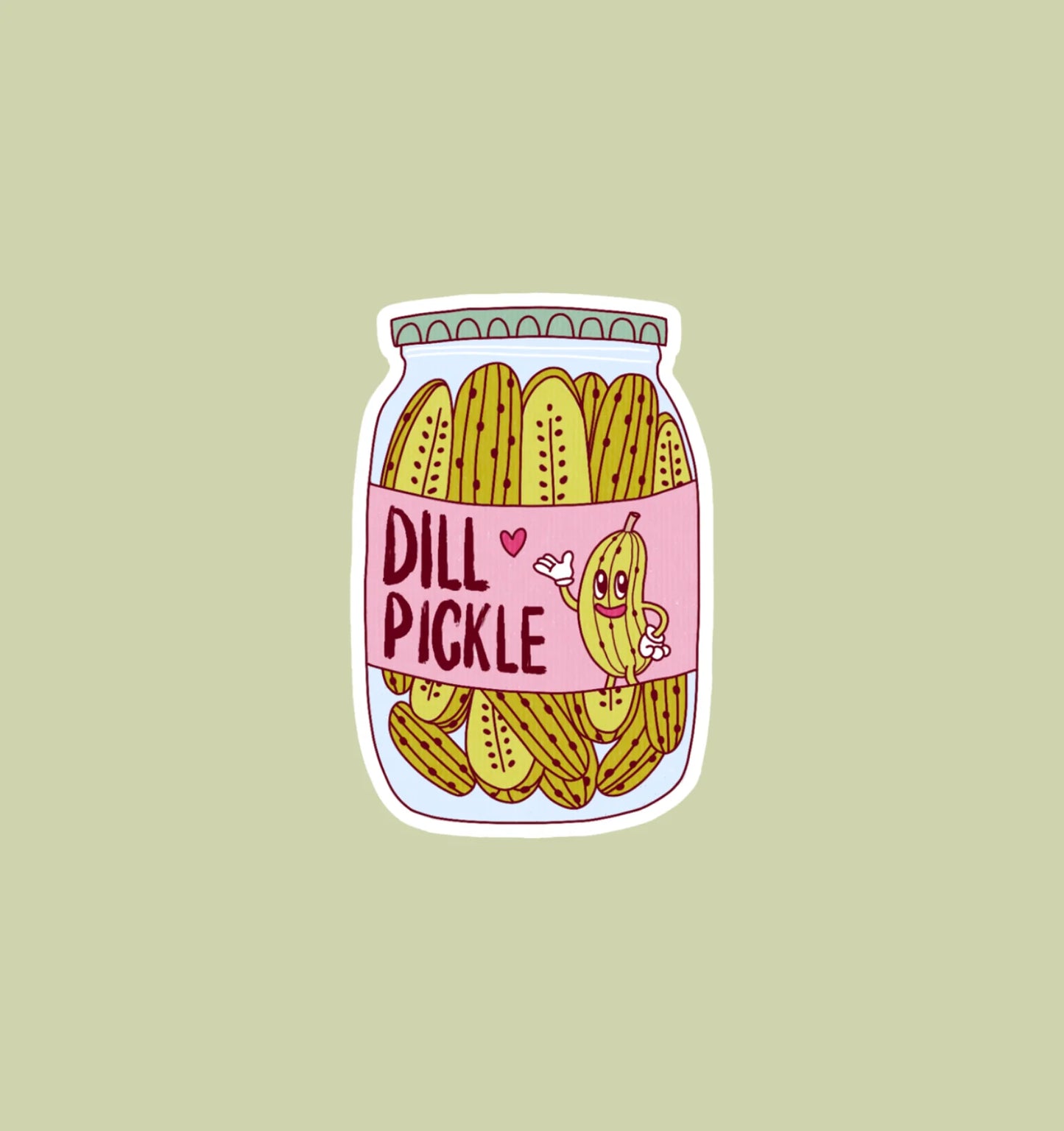 Sticker - Dill Pickle
