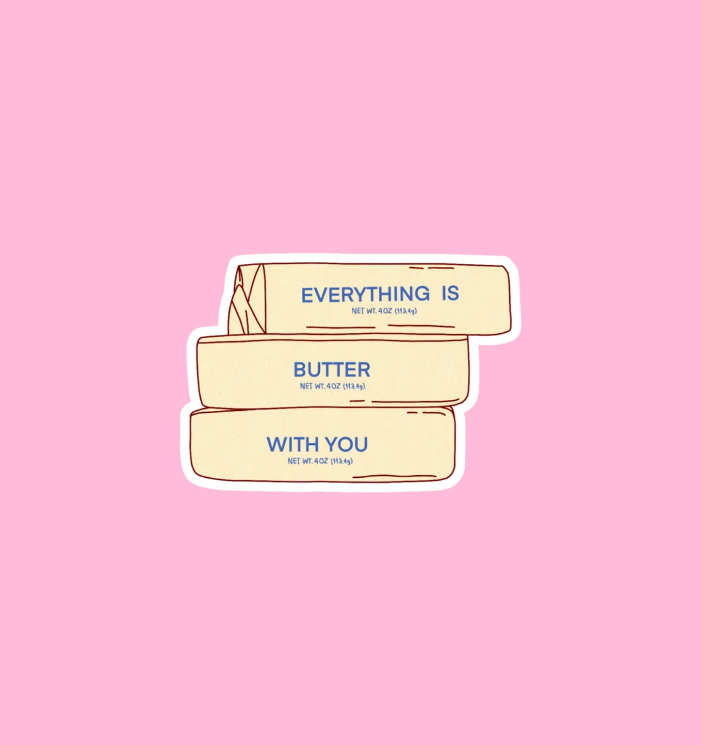 Sticker - Butter