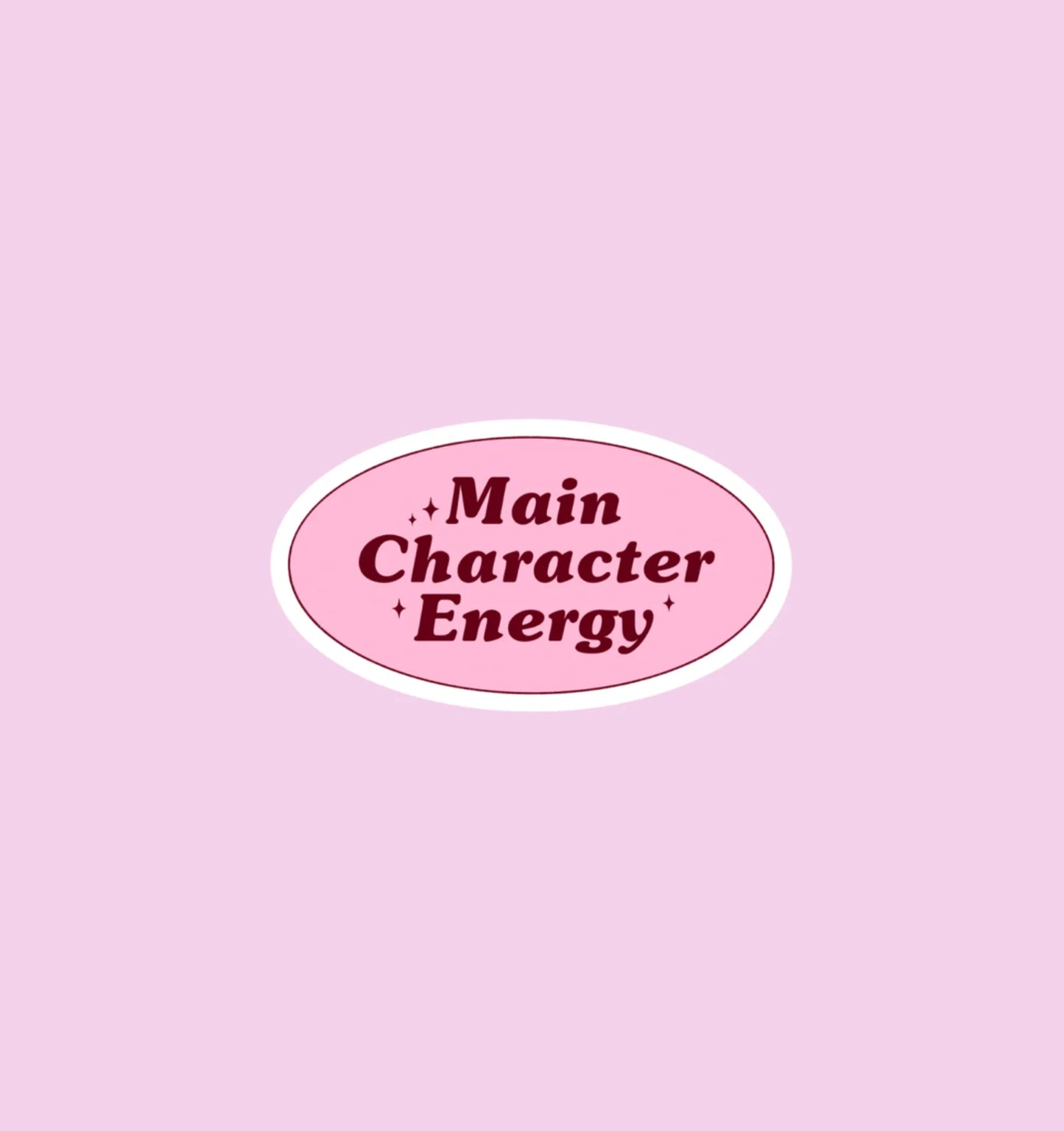 Sticker - Main Character Energy Holographique