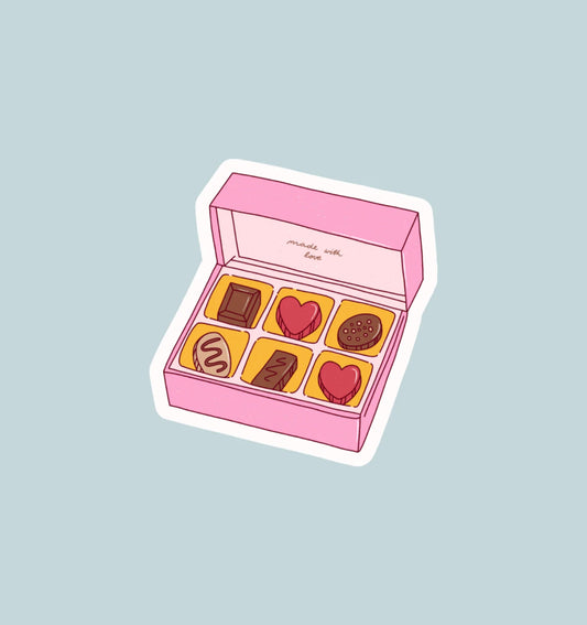 Sticker - Chocolate box