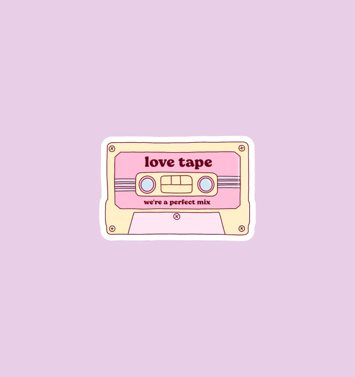 Sticker - Love Tape